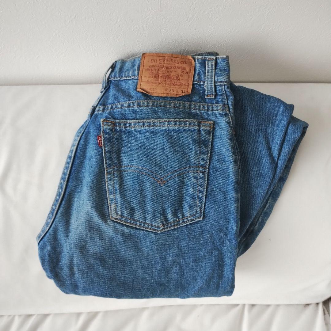 リーバイス510-0217/USA製/W30L34/93年4月/ Levis 510-0217 USA製 w30L34