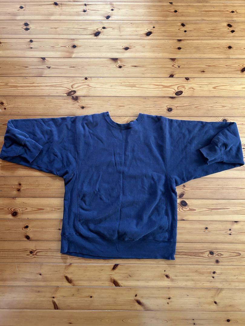 Champion Reverse Weave トレーナー ネイビー LARGE