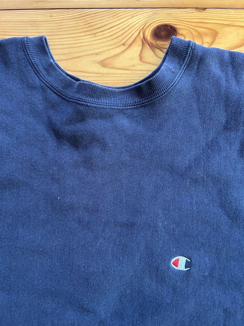Champion Reverse Weave トレーナー ネイビー LARGE