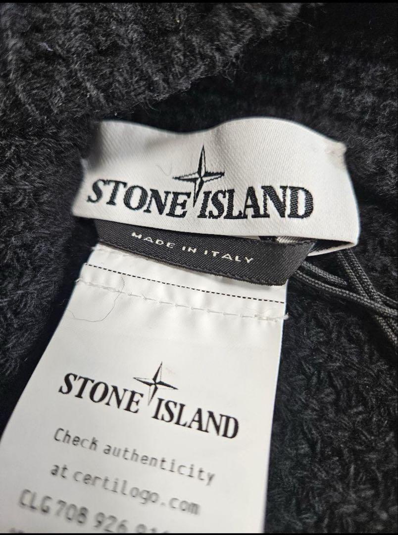 【SALE】STONE ISLAND ビーニー / ブラック 【新品未使用品】