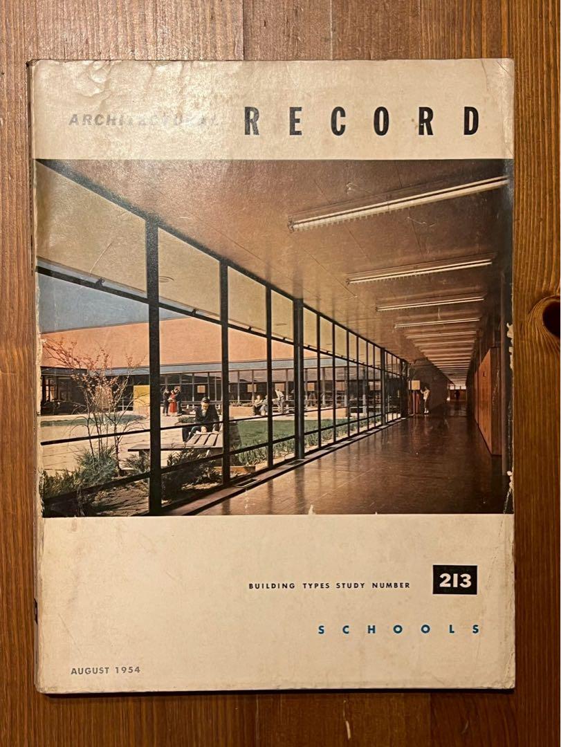 ARCHITECTURAL RECORD 213 SCHOOLS