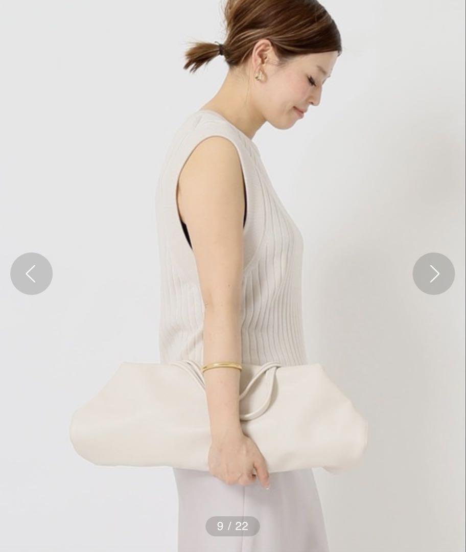 美品　ドゥーズィエムクラス　サマーニットベスト　Ladyニット 美品 ドゥーズィエムクラス サマーニットベスト Ladyニット