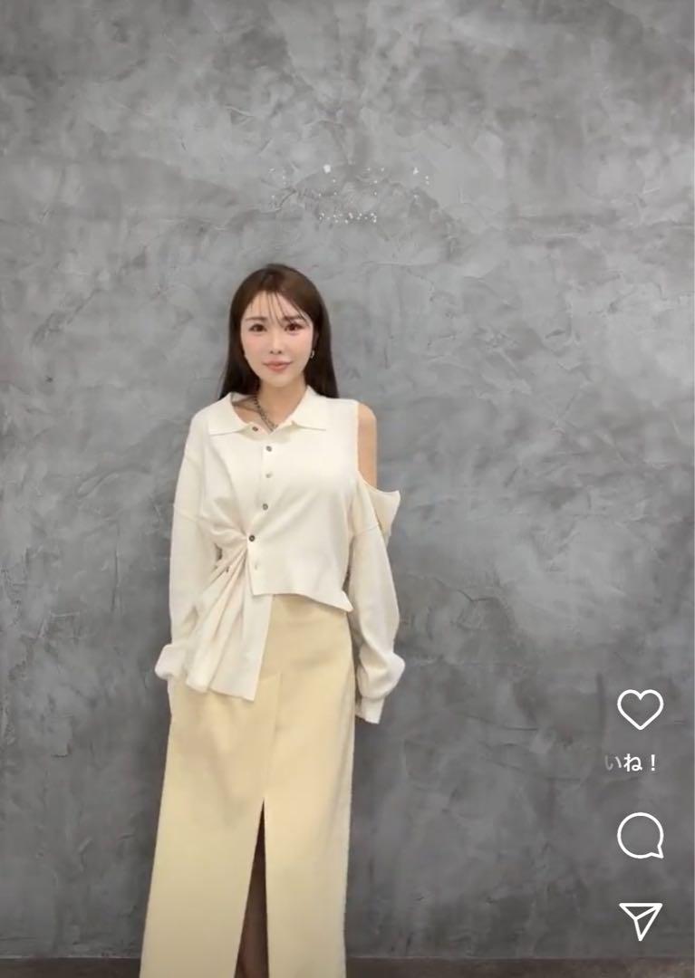 SLIT LAYERED LONGSKIRT/ジョゼムーン　josemoon