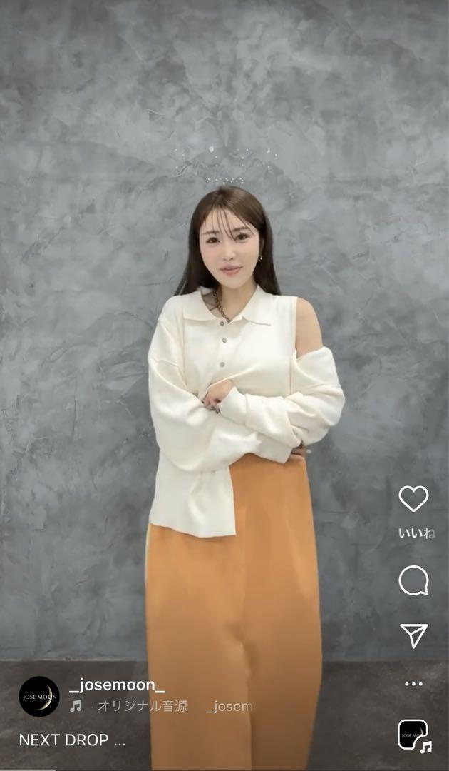 SLIT LAYERED LONGSKIRT/ジョゼムーン　josemoon