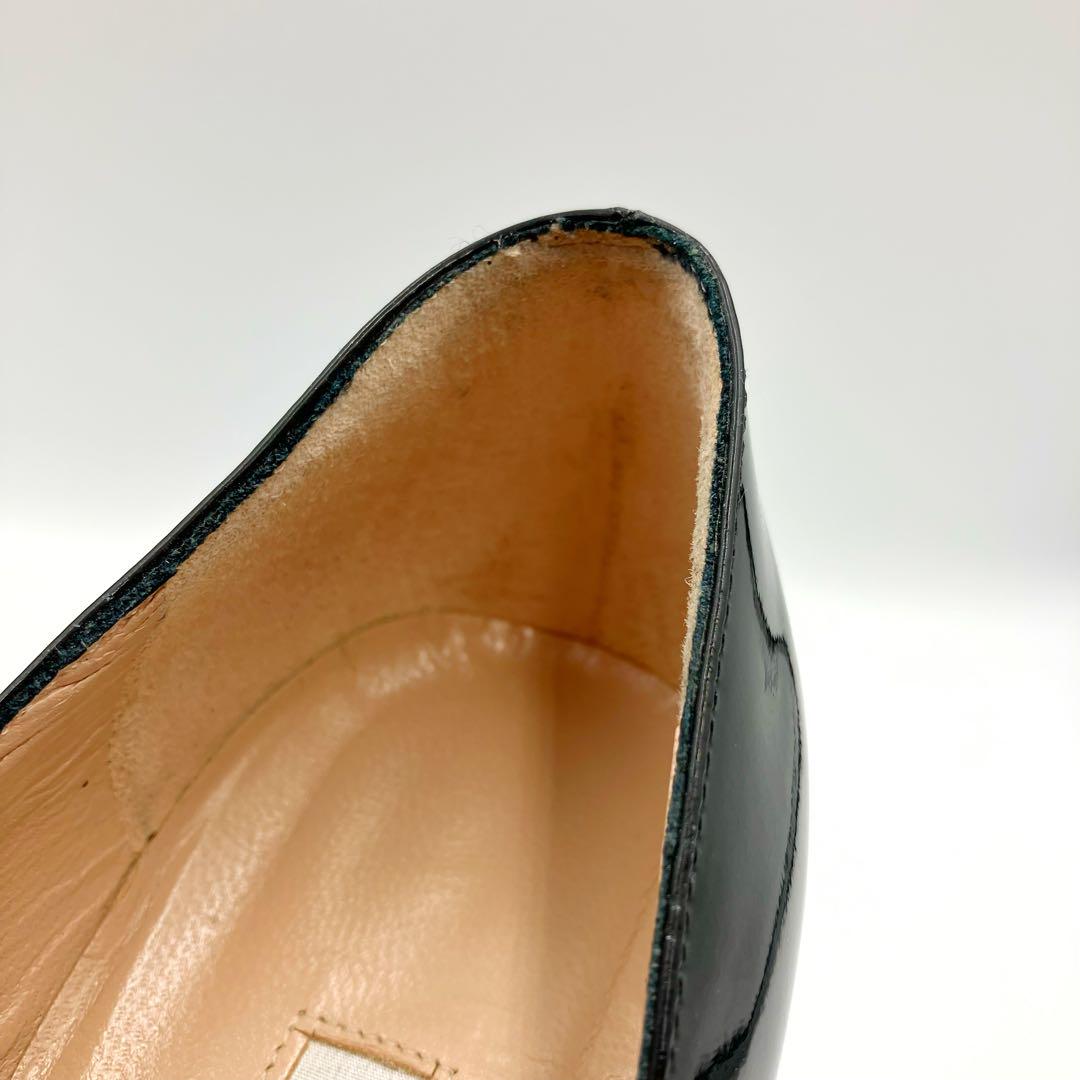 ★美品★ マノロブラニク ハイヒール ヴァレンナ パテントカーフ 定番BB