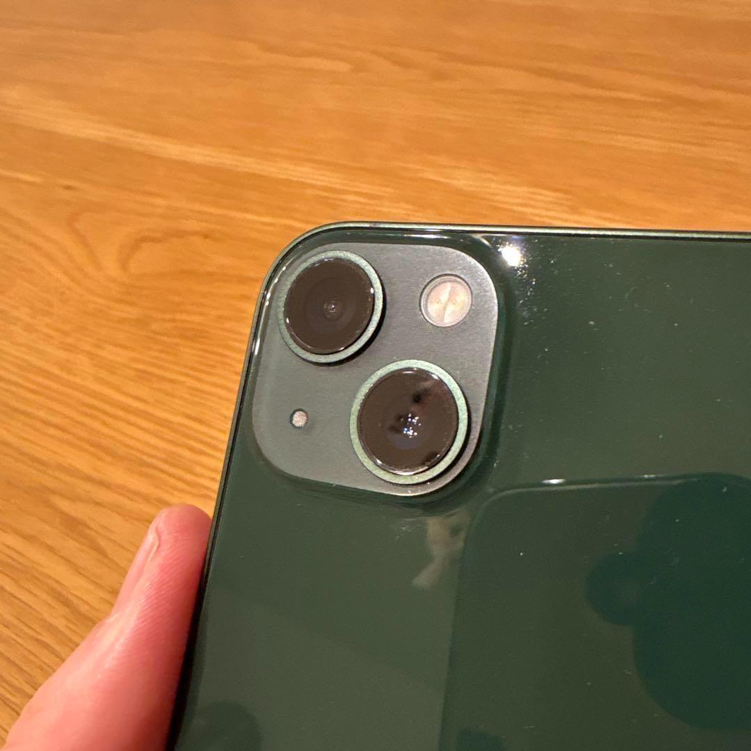 【美品】 iPhone 13 グリーン SIMフリー 128GB