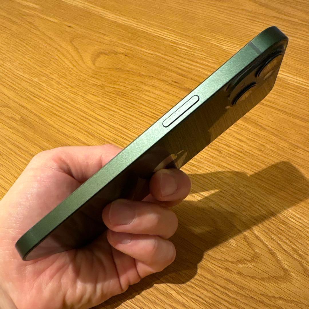 【美品】 iPhone 13 グリーン SIMフリー 128GB