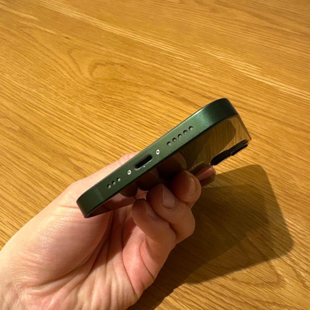 【美品】 iPhone 13 グリーン SIMフリー 128GB