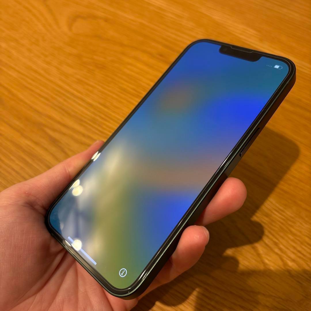 【美品】 iPhone 13 グリーン SIMフリー 128GB