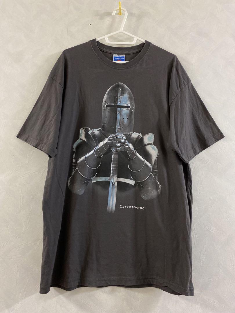希少 Carcassonne Tシャツ XL カルカソンヌ SAFON 古着