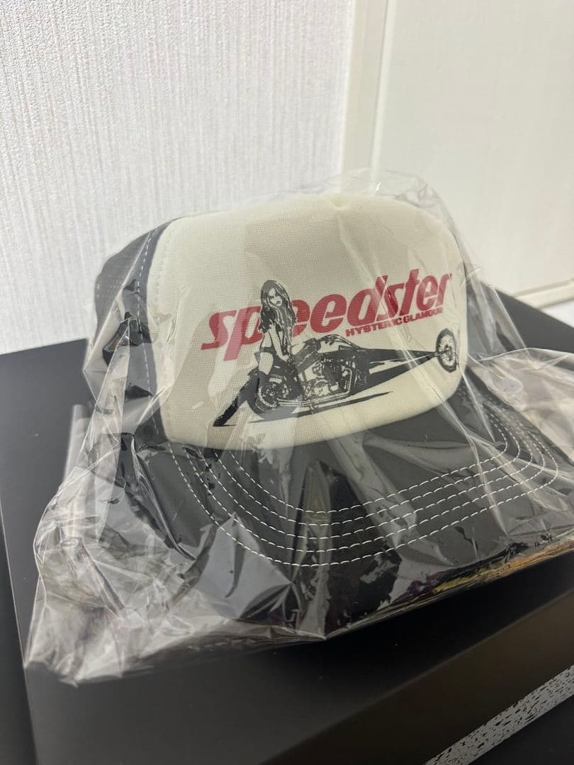 新品】ヒステリックグラマー メッシュキャップ ブラック