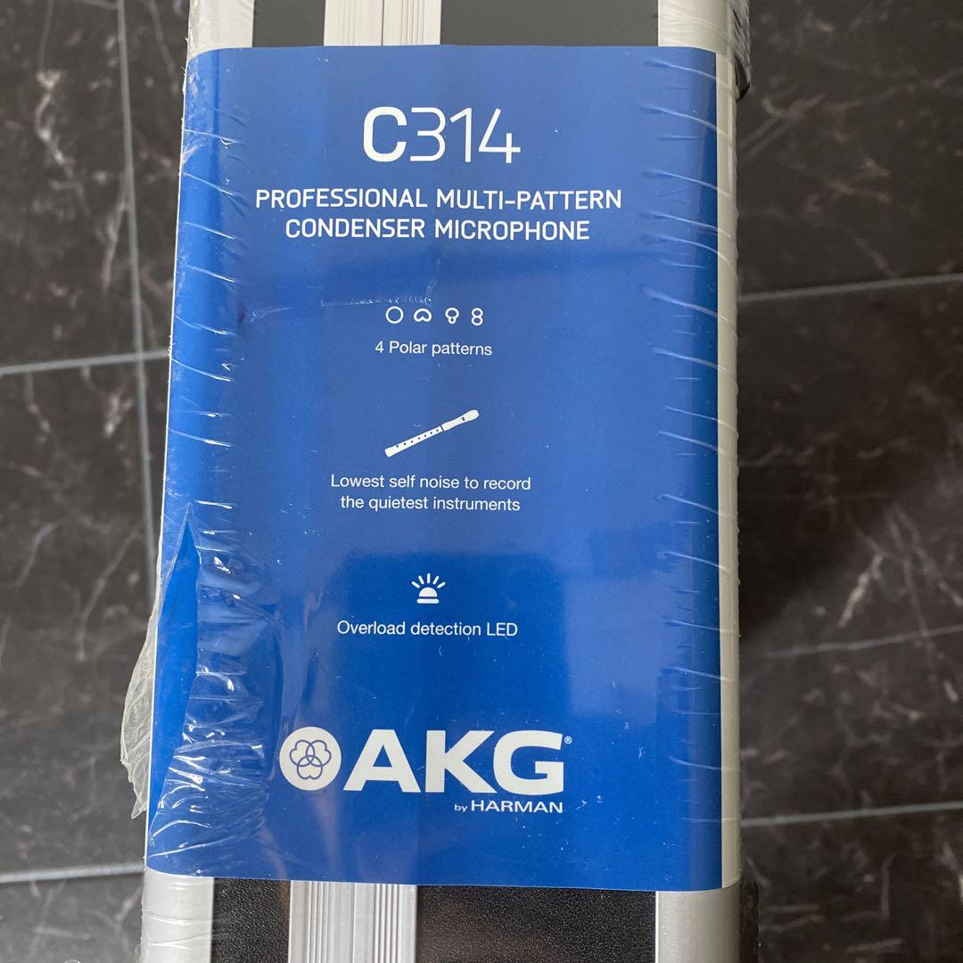 AKG マルチパターン コンデンサーマイクロホン C314