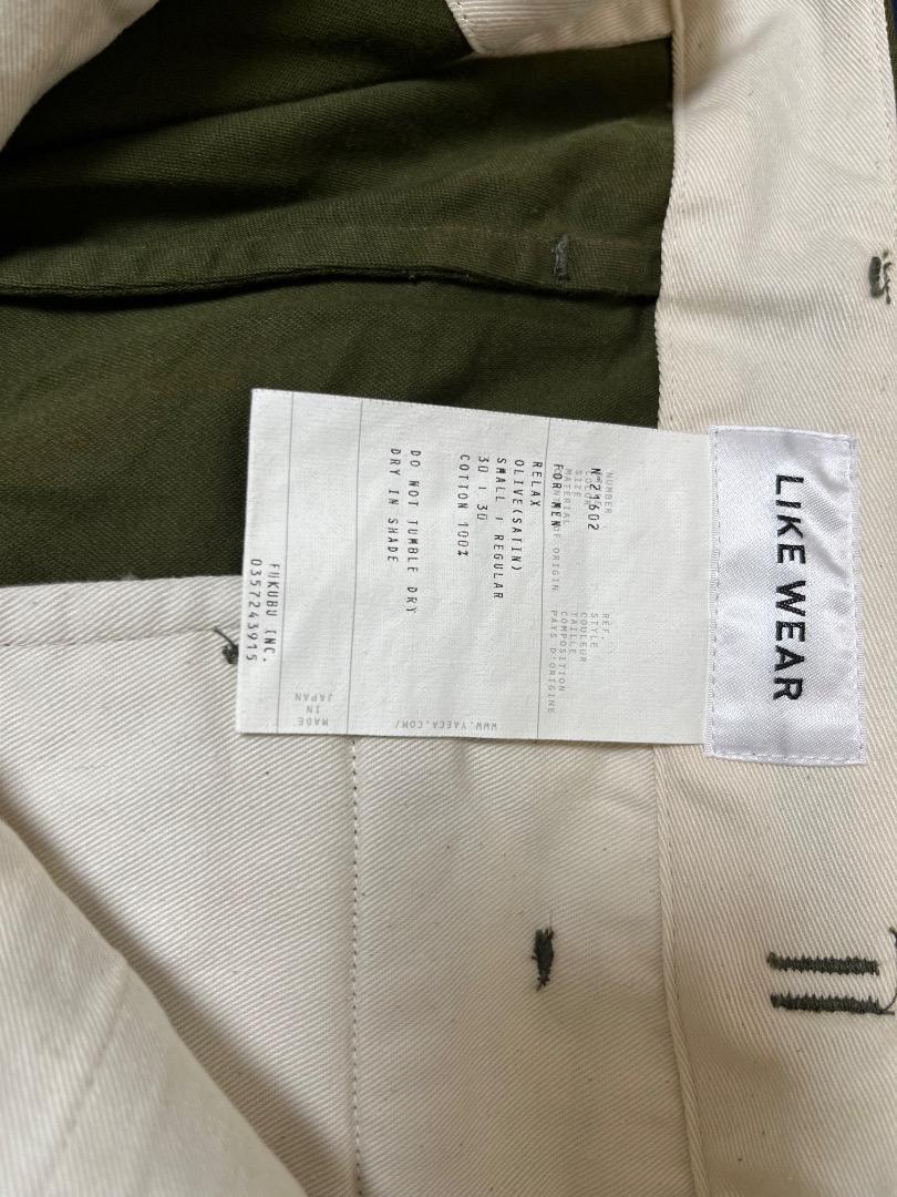 ヤエカ yaeca LIKE WEAR M51 フィールドパンツ