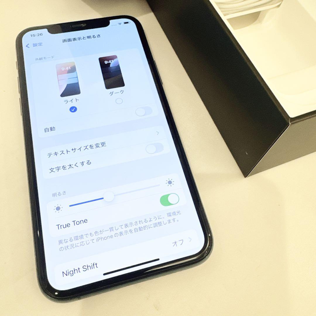 美品 iPhone 11Proグリーン 64G SIMフリーバッテリー100