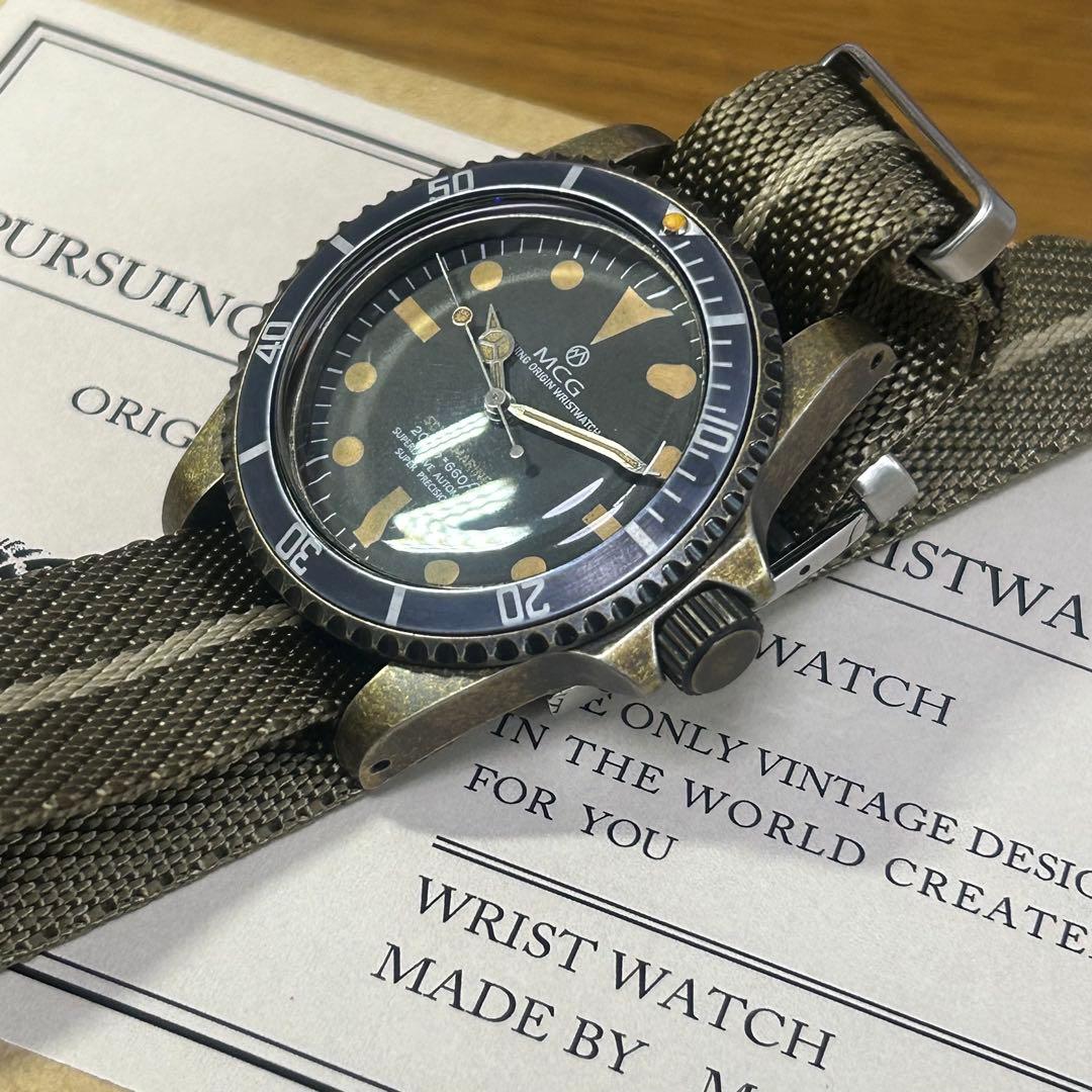 アンティークMCG腕時計ノンデイト