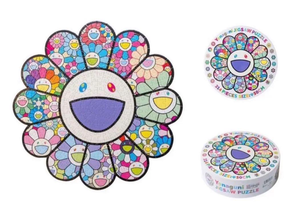 村上隆お花ジグソーパズル 新品 村上隆 お花 FLOWER JIGSAW ジグソーパズル カイカイキキ