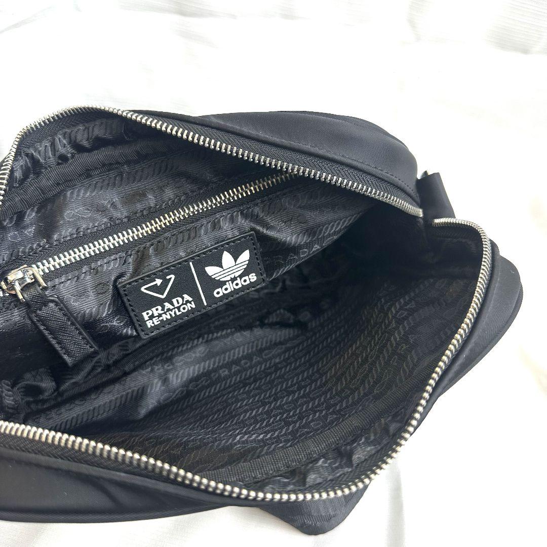 【PRADA】アディダス コラボ リナイロン クロスボディバッグ Prada x Adidas コラボ2024トレンド☆プラダ ショルダーバッグ