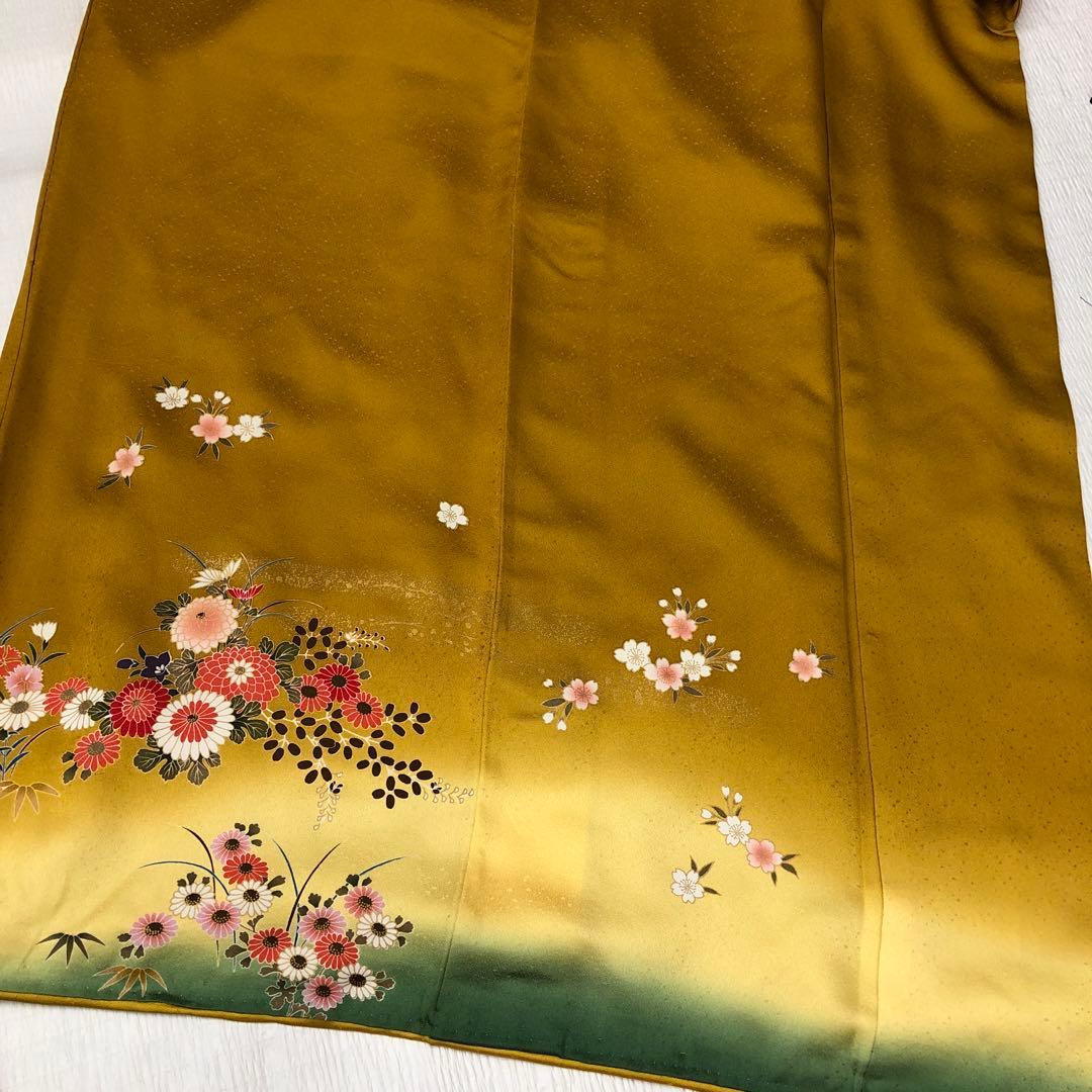 着物のみ　大人可愛い♡ 振袖　落ち着きのある可憐な振袖　成人式　着物 レディース