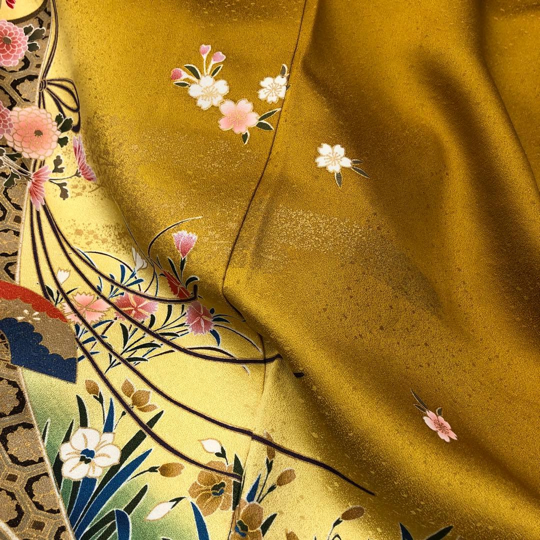 着物のみ　大人可愛い♡ 振袖　落ち着きのある可憐な振袖　成人式　着物 レディース