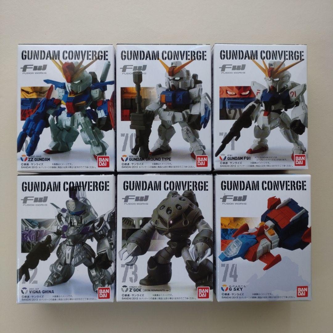 GUNDAM CONVERGE 6種セット - メルカリ