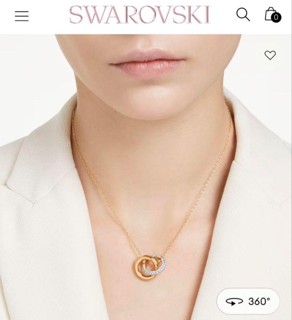 SWAROVSKI スワロフスキー dextera ネックレス &team