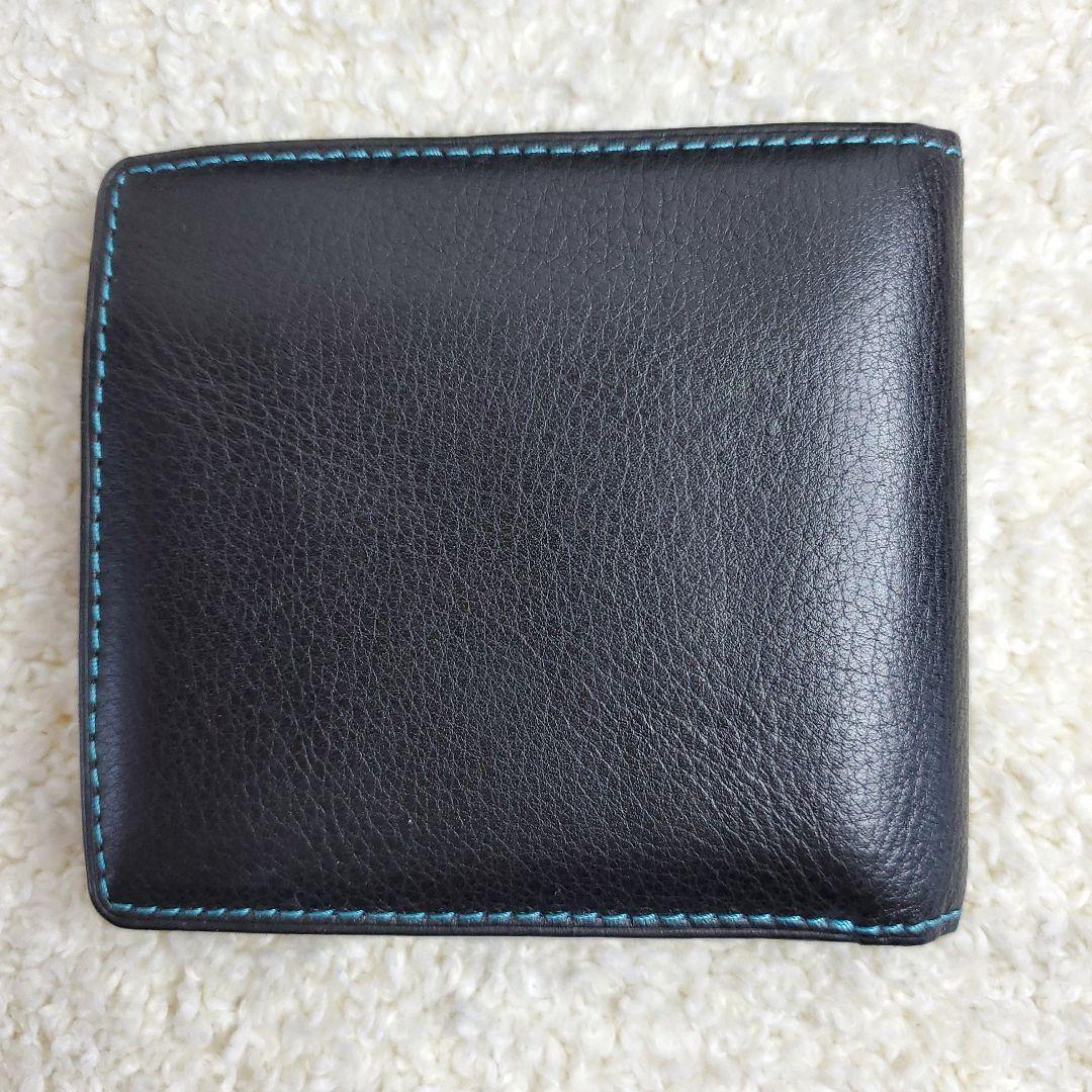 【美品】ソメス サドル SOMES SADDLE 二つ折り財布　ブラック 黒
