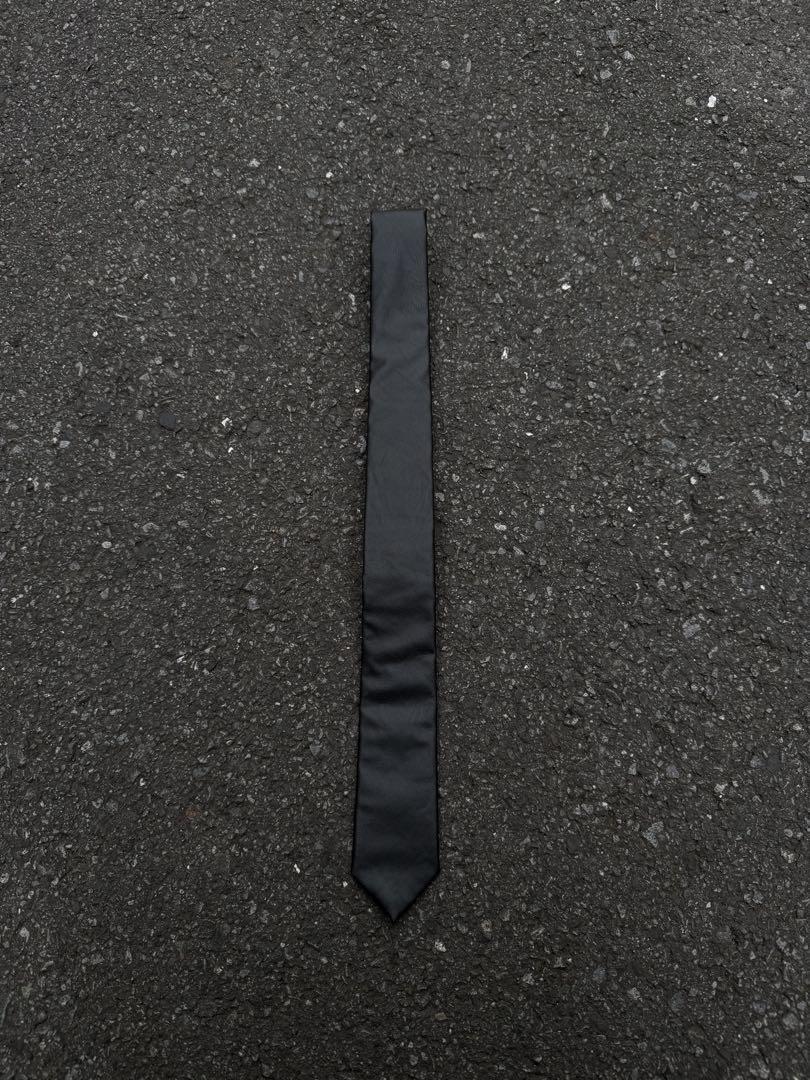 fake leather tie レザーネクタイ