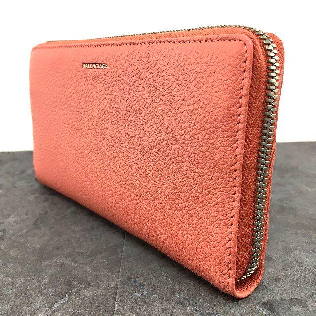 極美品 BALENCIAGA ジップウォレット 392124 525 画像4