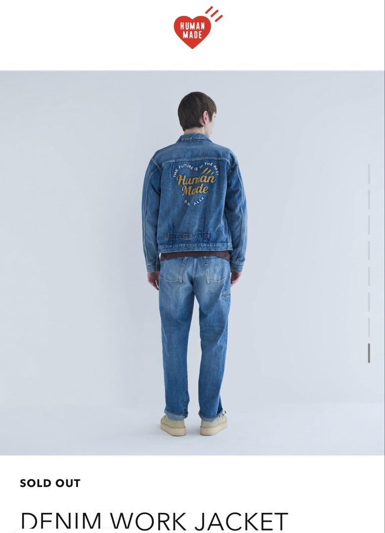 即完売　24ss human made デニムジャケット