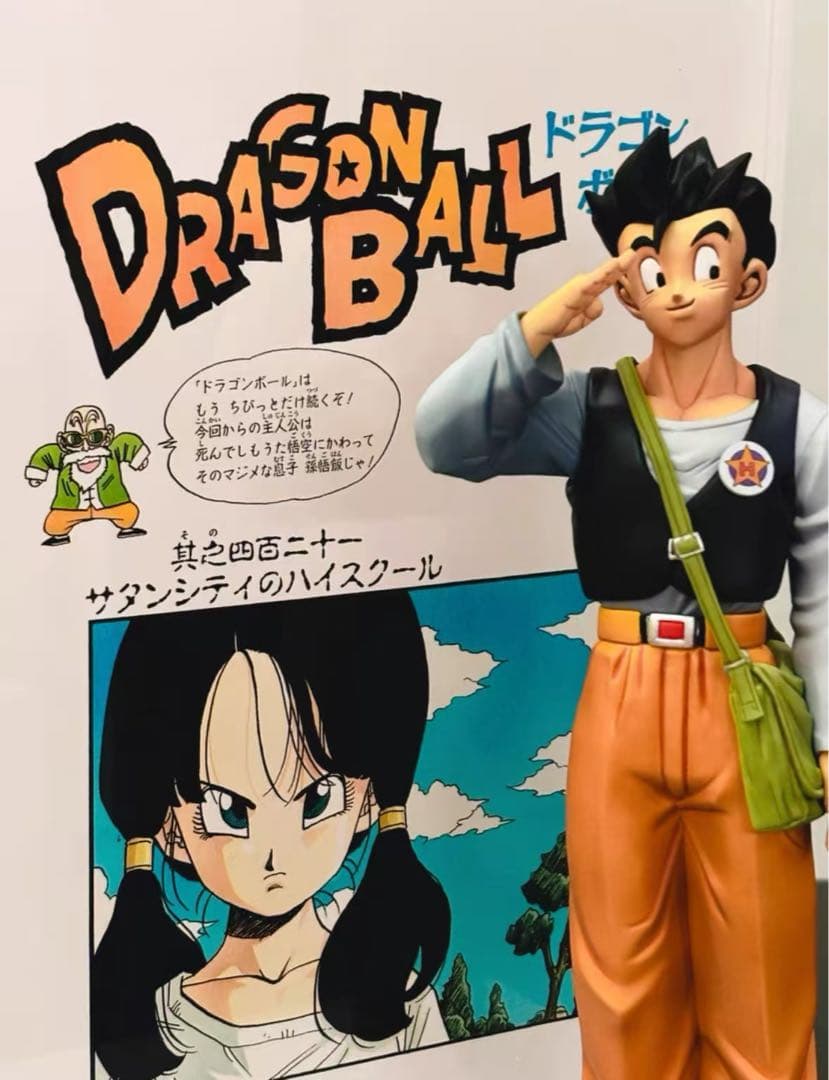 ドラゴンボール 孫悟飯 ガレキ ガレージキット スタチュー X⑥①