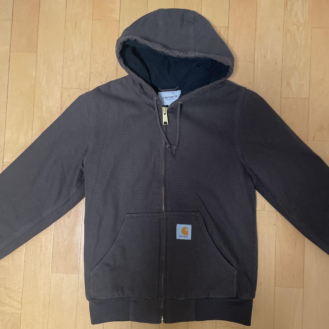 ブランド[ Carhartt アクティブジャケット ダークブラウン jSQcR-m20424682619 カーハート ブラウン
