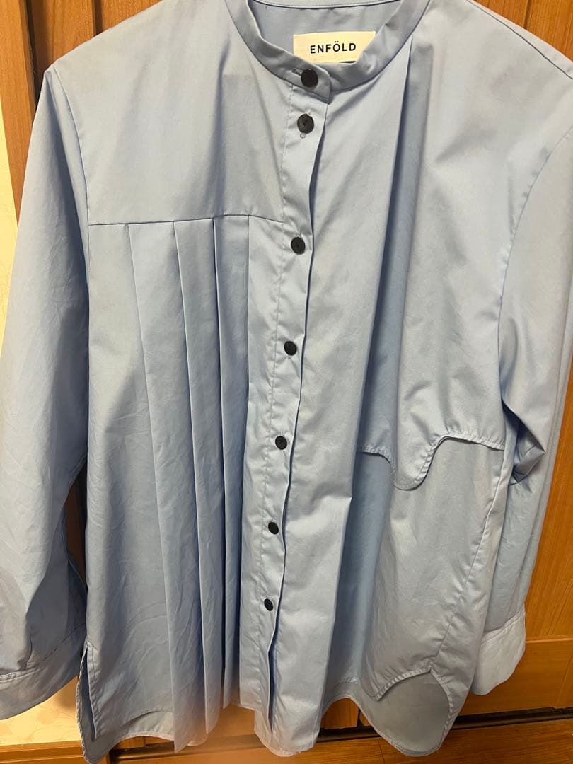 ENFÖLD エンフォルド スタンド ボタンアップシャツ SIZE ENFOLD