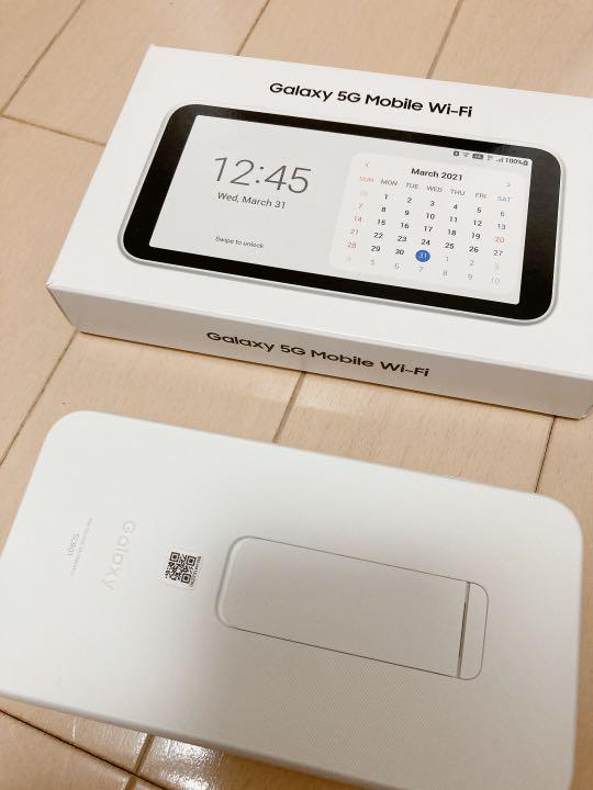 超激得SALE Galaxy 5G Mobile Wi-Fi SCR01SWU ホワイト If6Ae-m20426681532 高評価格安
