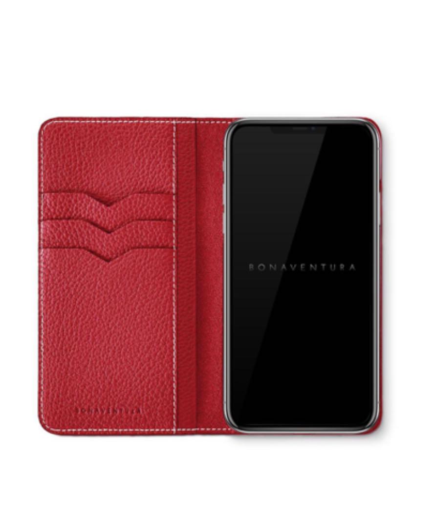 限定 iPhone Xs X x9QDl-m20427930024 新品 BONAVENTURA ダイアリーケース 得価超激安