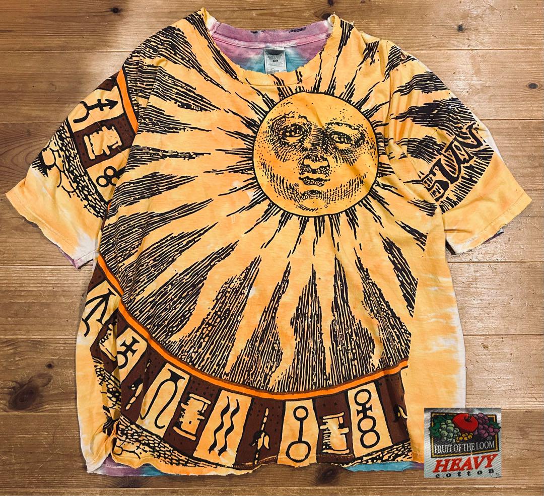Tシャツ 古着 90s Fruit of the Loom フルーツ 月 太陽 - メルカリ