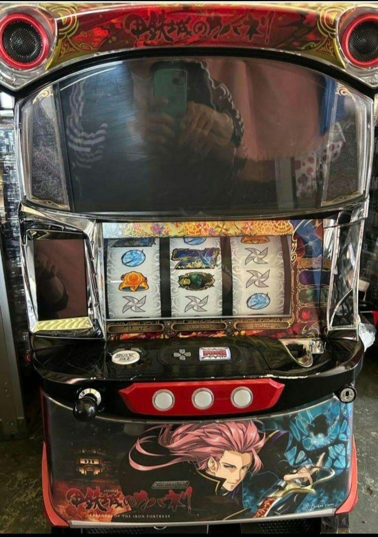 パチスロ実機  甲鉄城のカバネリ オートプレイコイン不要機付㊲