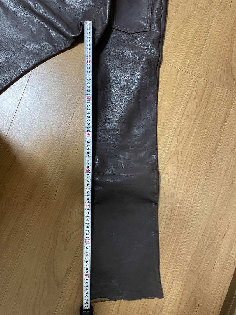 vanson レザーパンツ　29  茶色　中古品