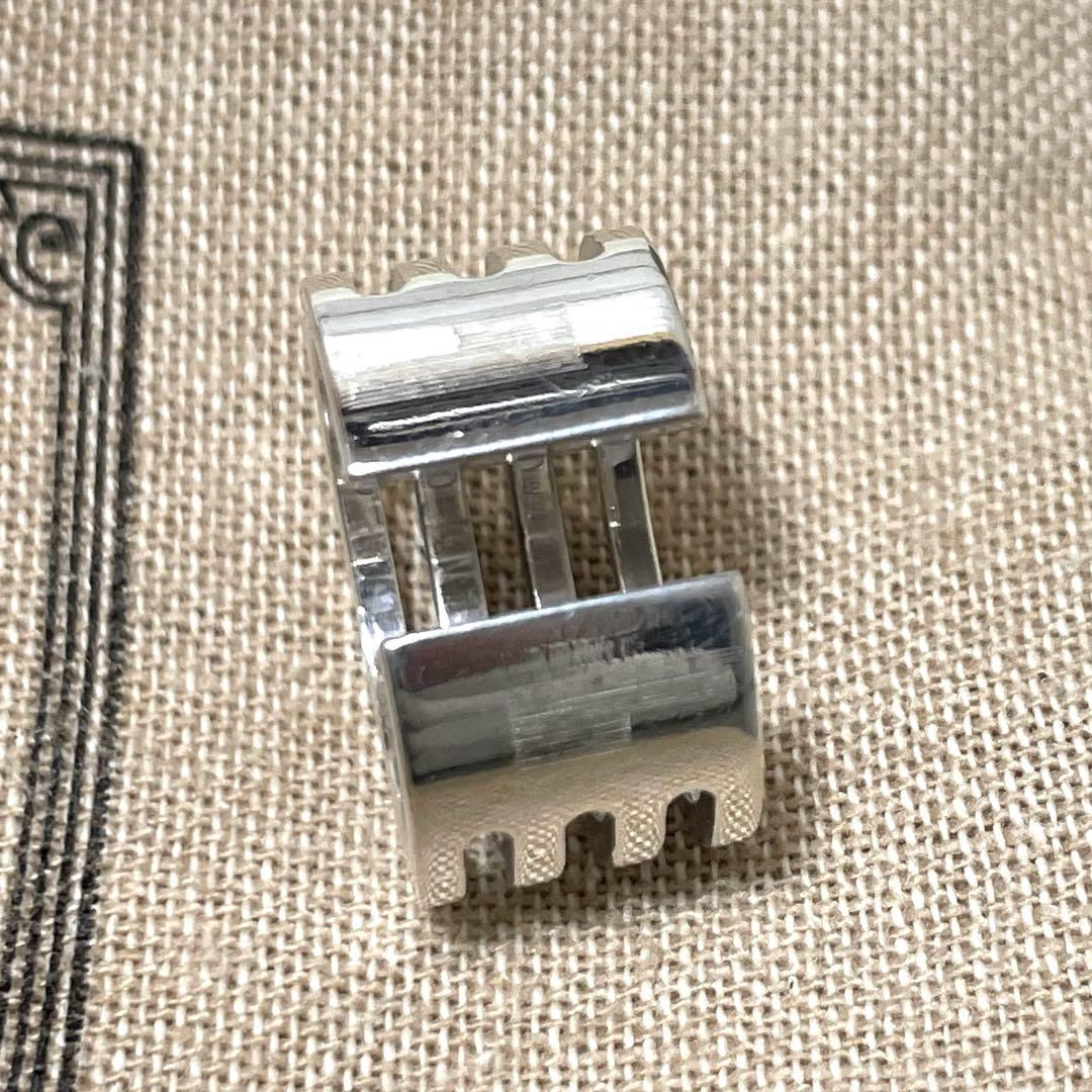 GUCCIグッチ 4連ラインリング　10号　シルバー925