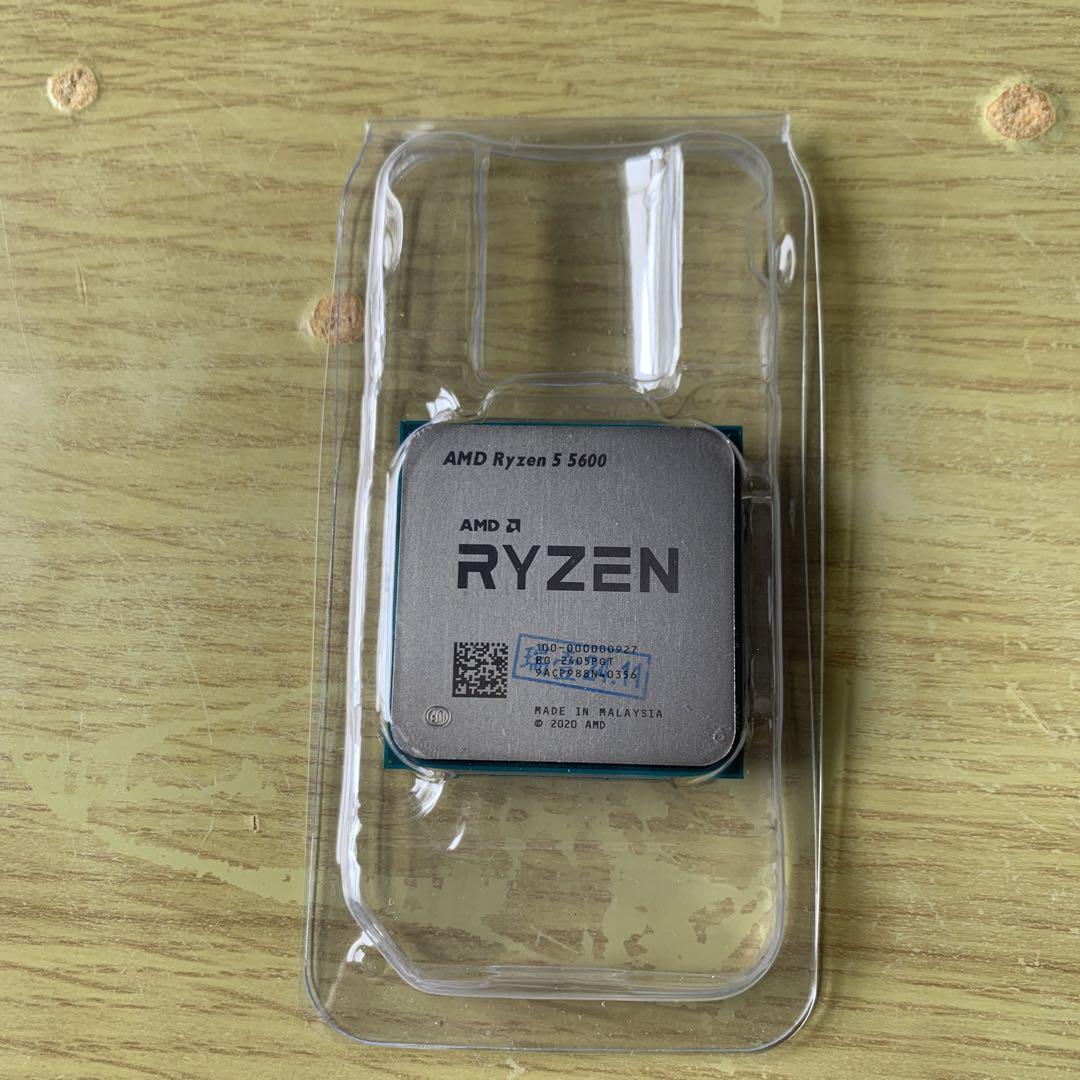AMD Ryzen 5 5600 CPU 6コアと12スレッド