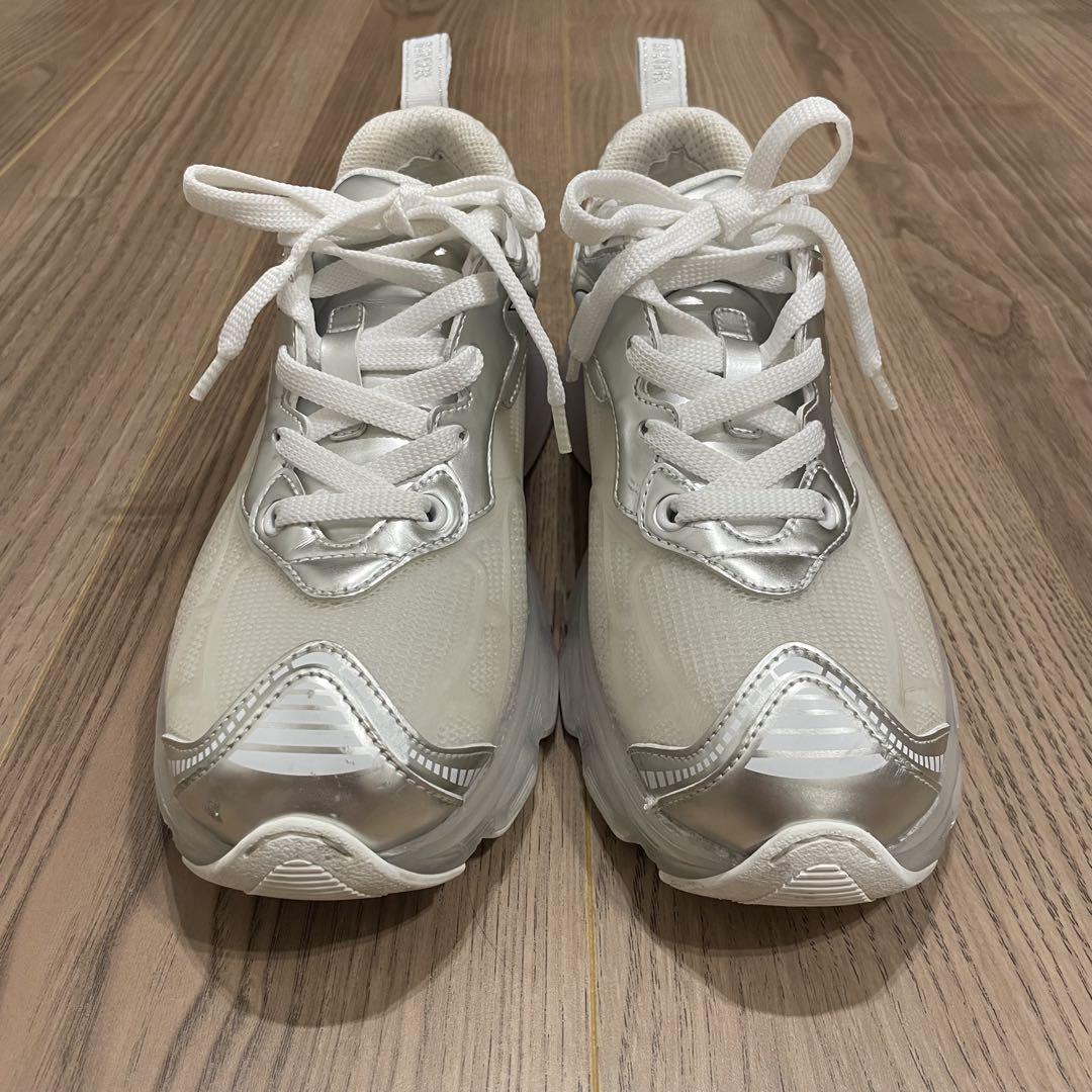 Dior Vibe スニーカー 37.5 ホワイト/シルバー