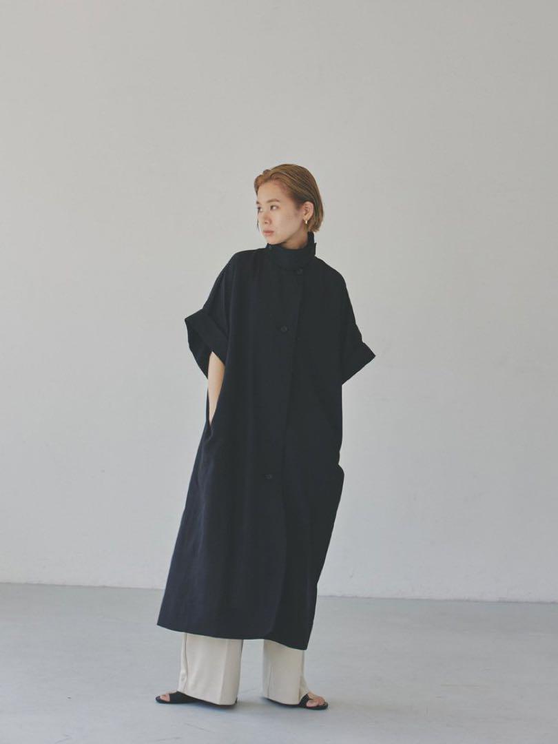 TODAYFUL Halfsleeve Cocoon Coat BLK/36（TODAYFUL Halfsleeve