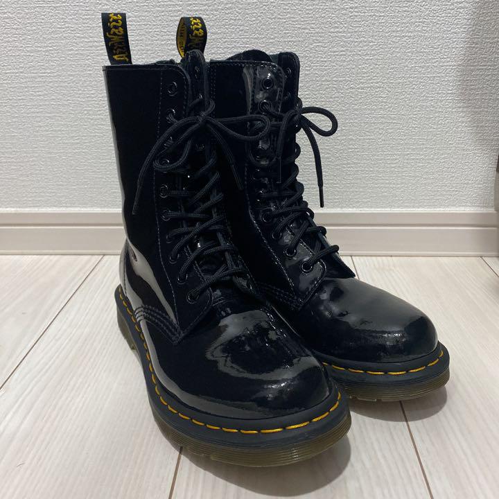 ドクターマーチン 10ホール ブーツ QsGpJ-m20438512228 Dr.Martens 人気定番