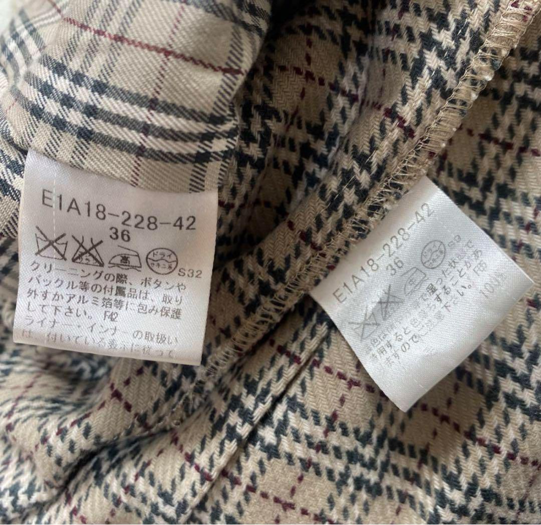 美品✨バーバリー トレンチコート 春服 ライナー ノバチェック ロングコート
