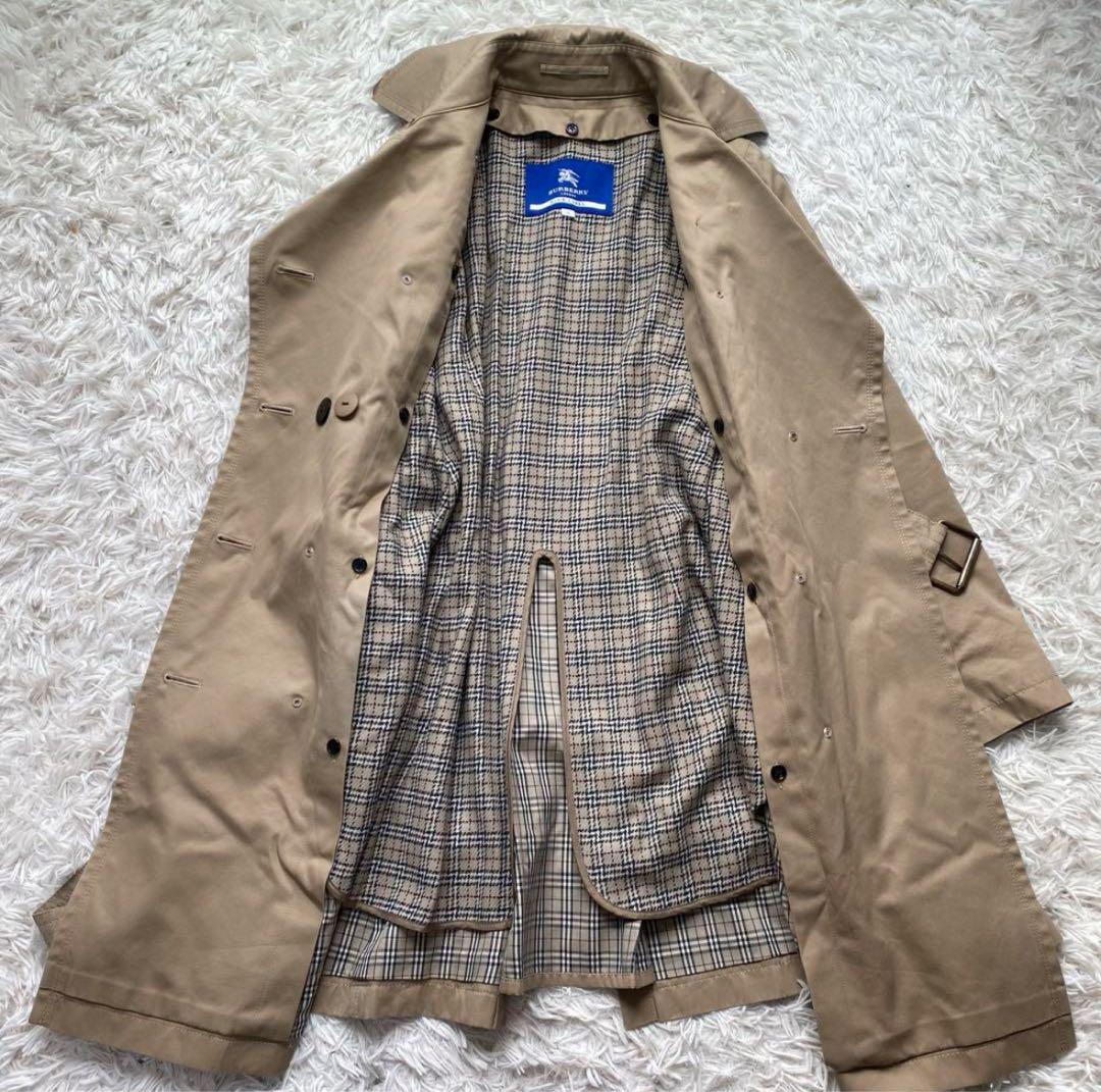 美品✨バーバリー トレンチコート 春服 ライナー ノバチェック ロングコート