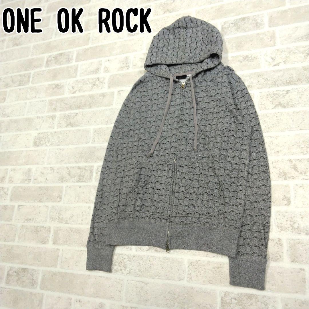 ONE OK ROCK ワンオク パーカー グレー XL