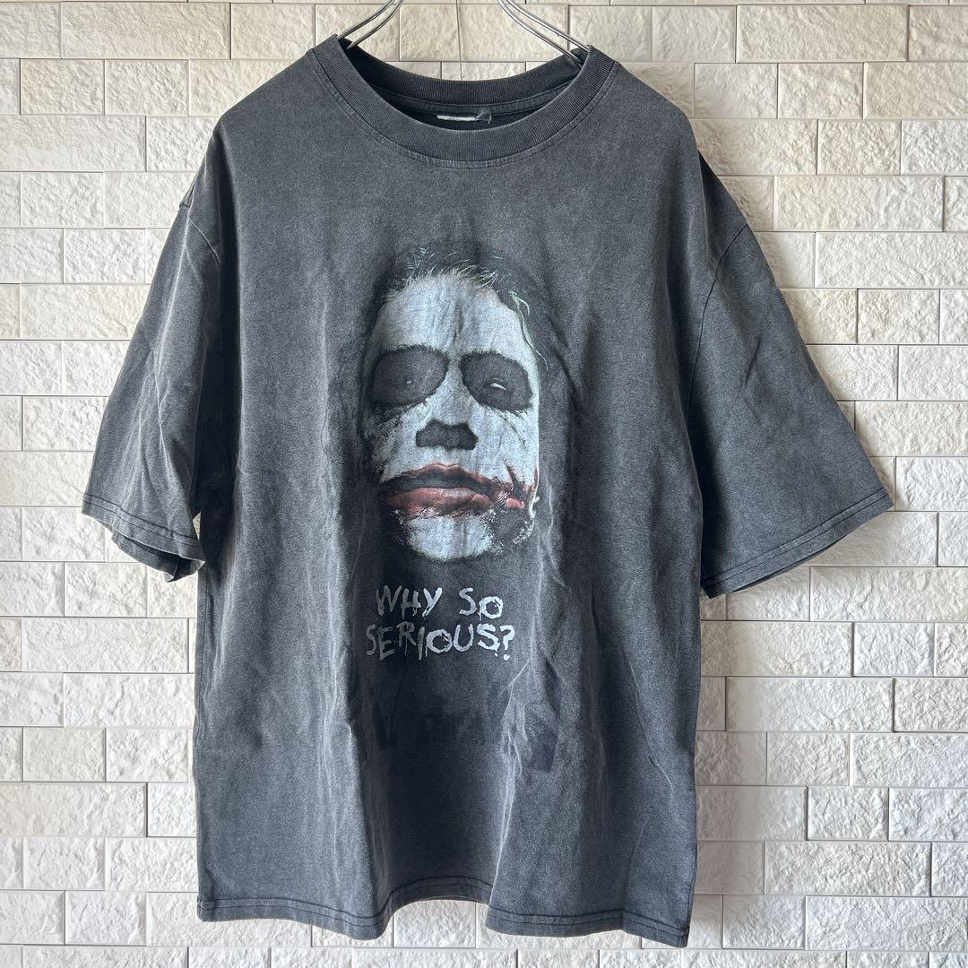 ジョーカー tシャツ M USED Tシャツ joker ダークナイト 古着T