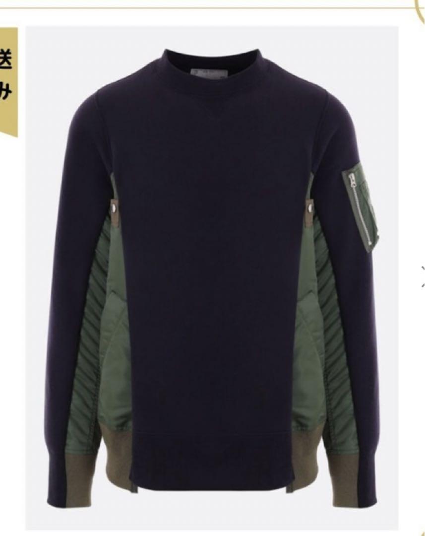 サカイ(Sacai)ジャージナイロンスウェットシャツ