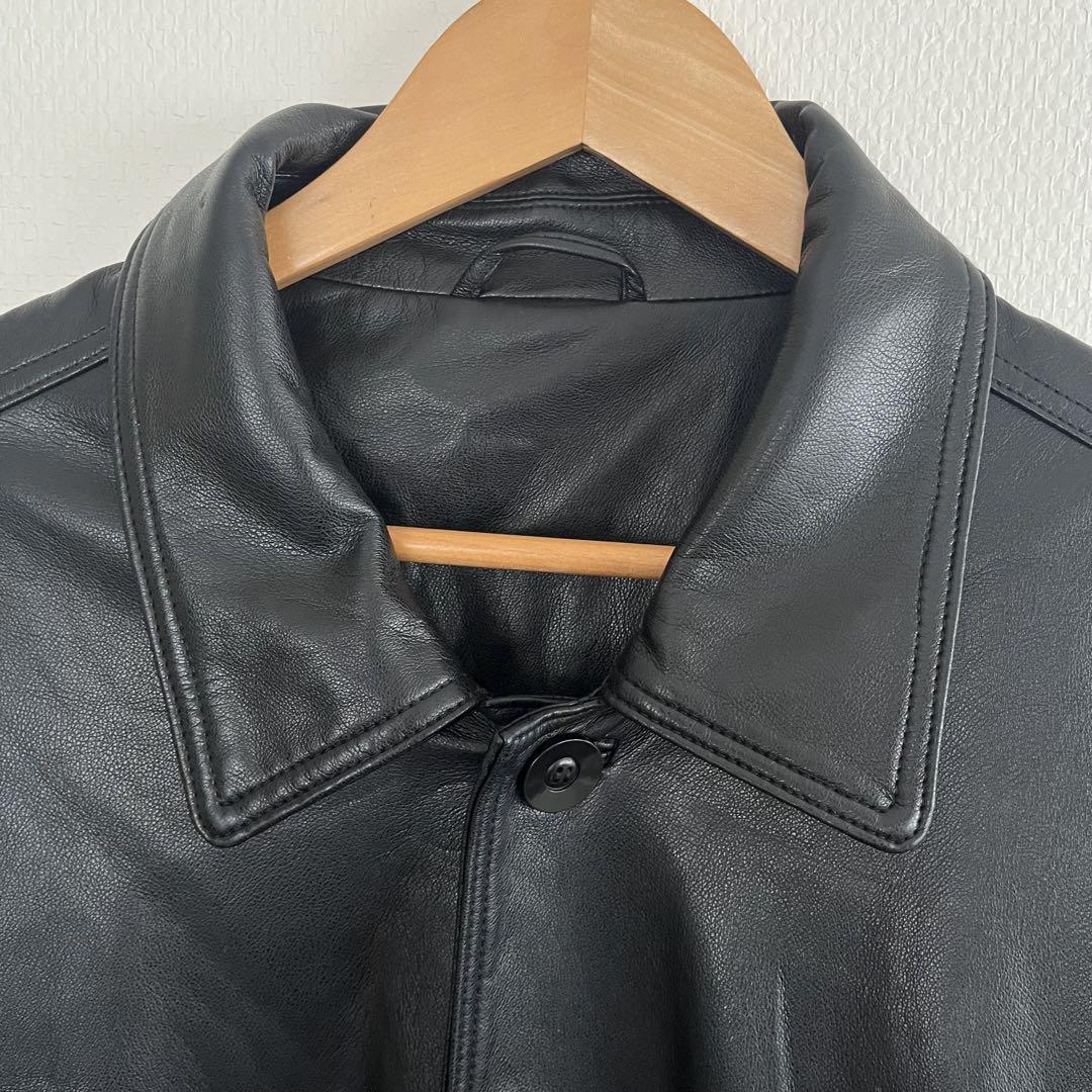 【訳あり】　TODAYFUL エコレザーオーバージャケット　レザー　アウター