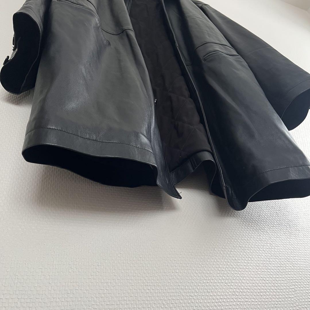 【訳あり】　TODAYFUL エコレザーオーバージャケット　レザー　アウター