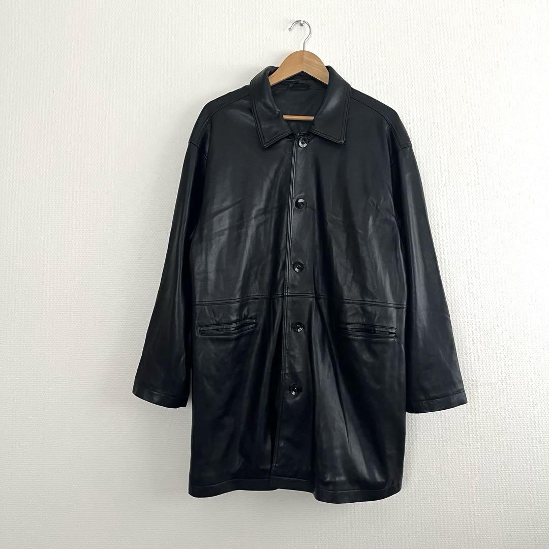 【訳あり】　TODAYFUL エコレザーオーバージャケット　レザー　アウター